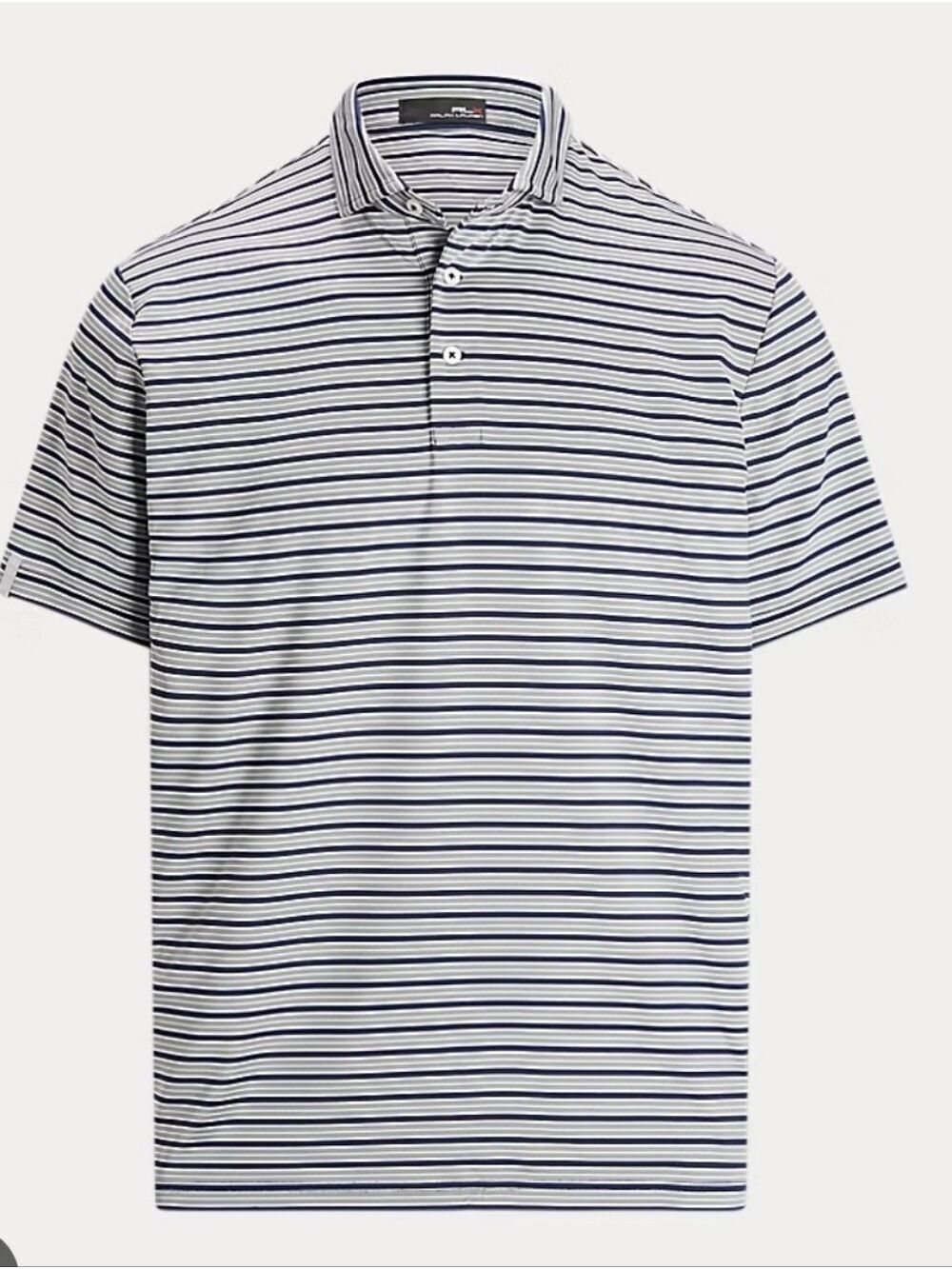 Ralph Lauren Classic Fit Stretch Jersey Polo Shirt RLX Medium Like New